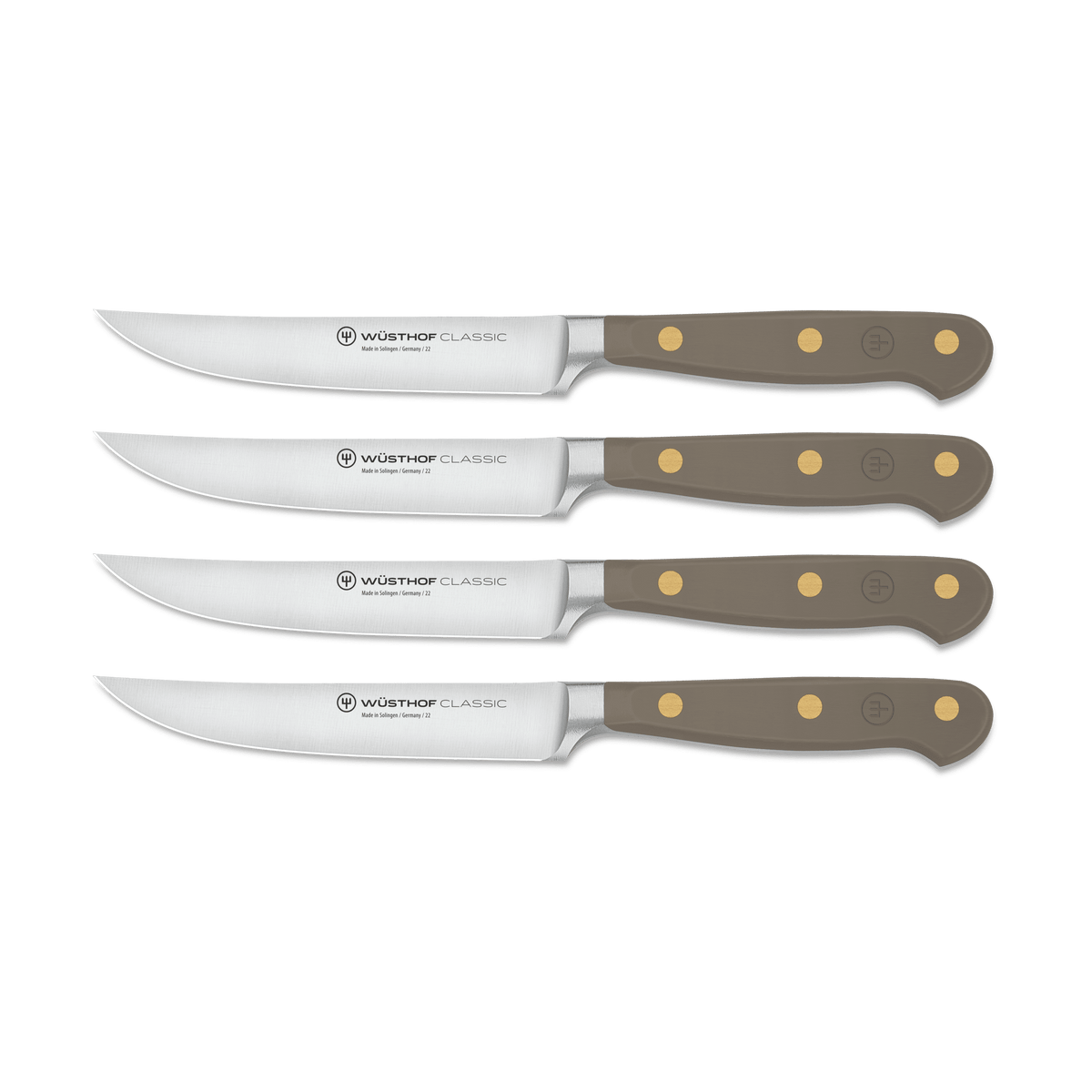 Set de 4 cuchillos chuleteros Wüsthof Classic Colour