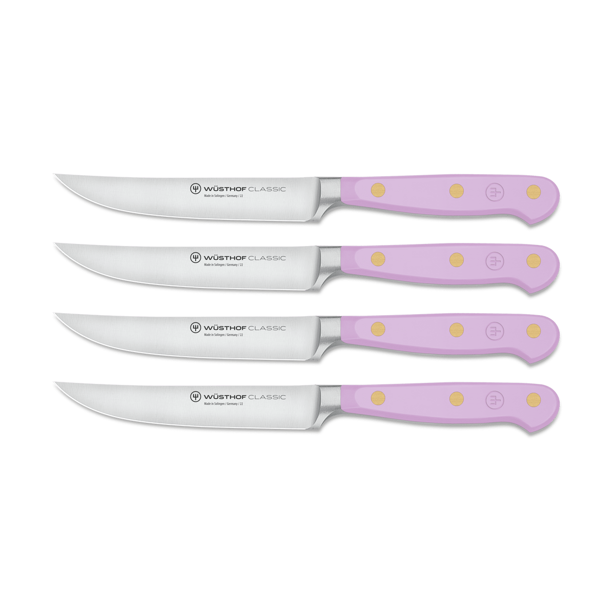 Set de 4 cuchillos chuleteros Wüsthof Classic Colour