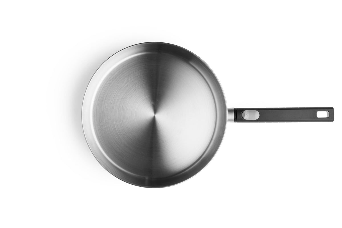 Set de 3 sartenes Woll Logic Steel 20, 24 y 28 cm