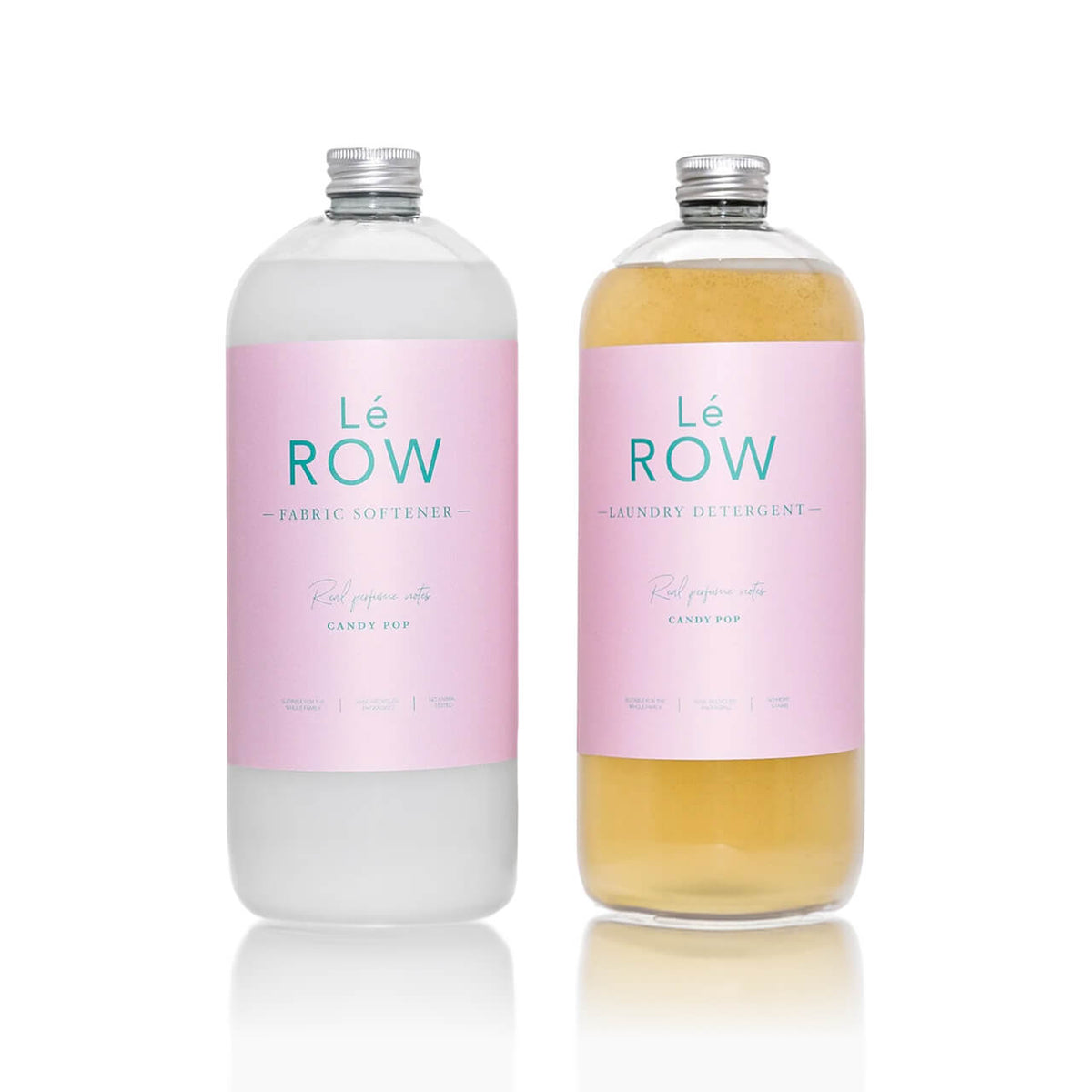 Set Candy Pop Lé Row, detergente y suavizante 2x1000ml