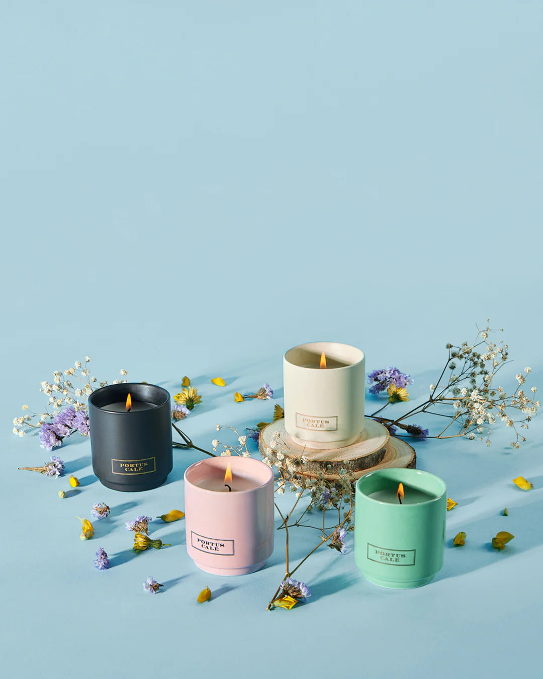 Discovery Set de 4 Velas Aromáticas de Castelbel - Portus Cale Collection - #pino_y_jacaranda#