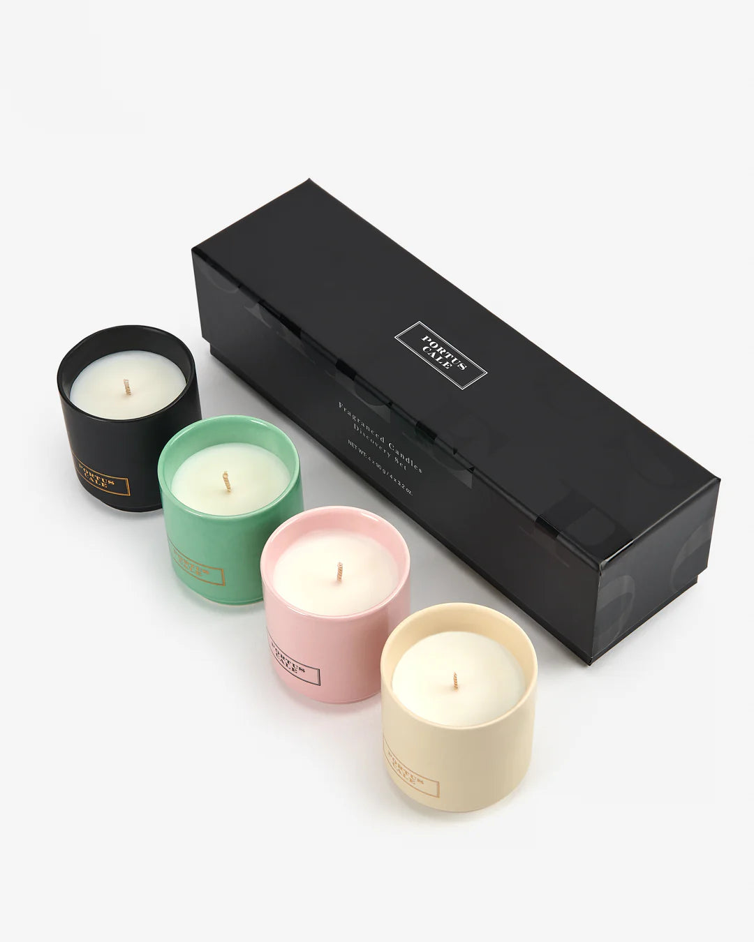 Discovery Set de 4 Velas Aromáticas de Castelbel - Portus Cale Collection - #pino_y_jacaranda#