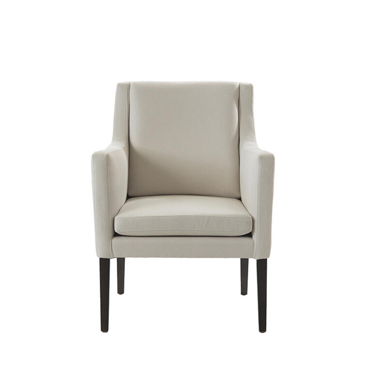 Sillón tapizado blanco Baoning