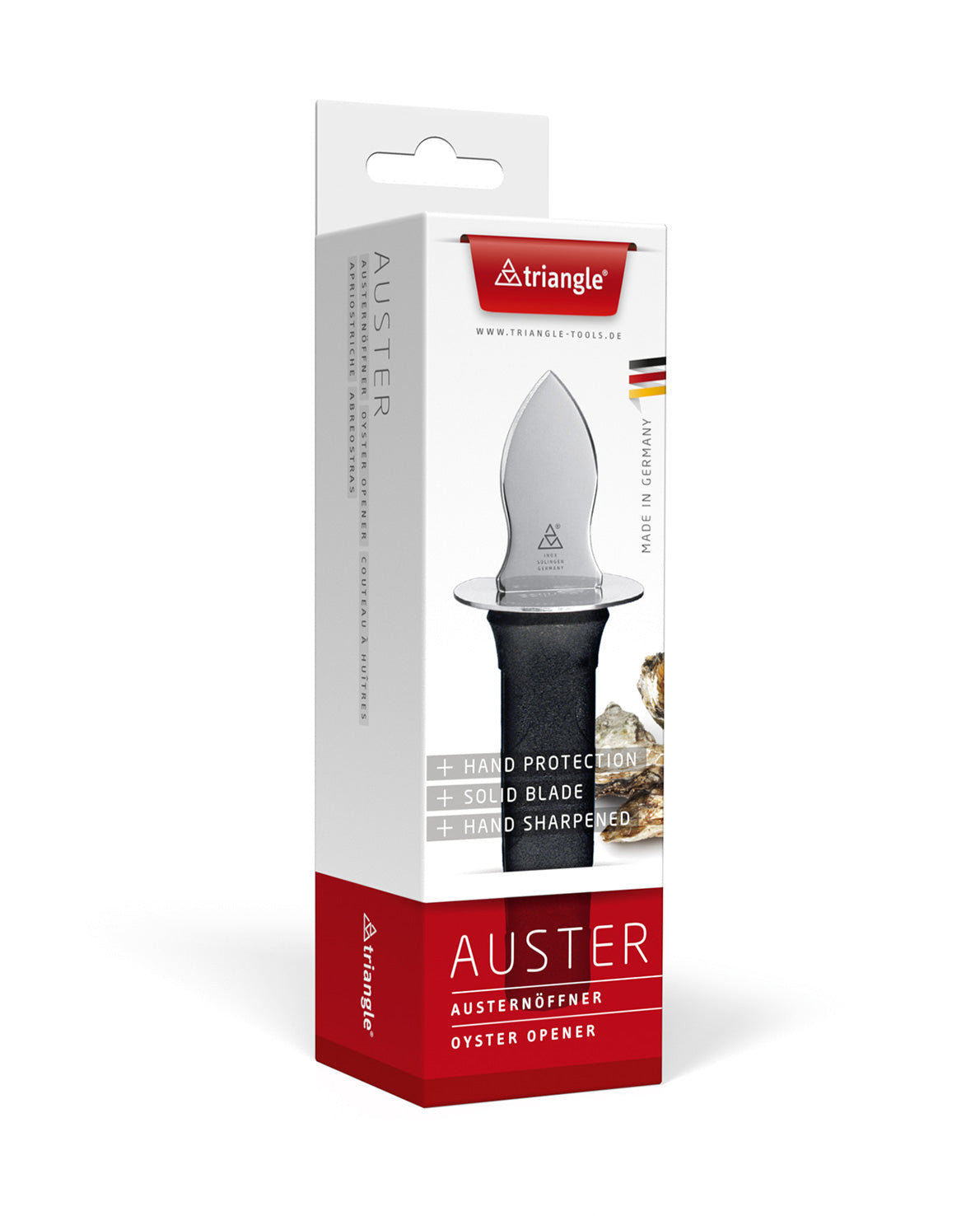 Abreostras profesional Triangle con protector