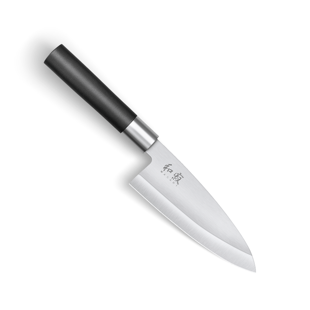 Cuchillo deba Kai Wasabi Black 15 cm