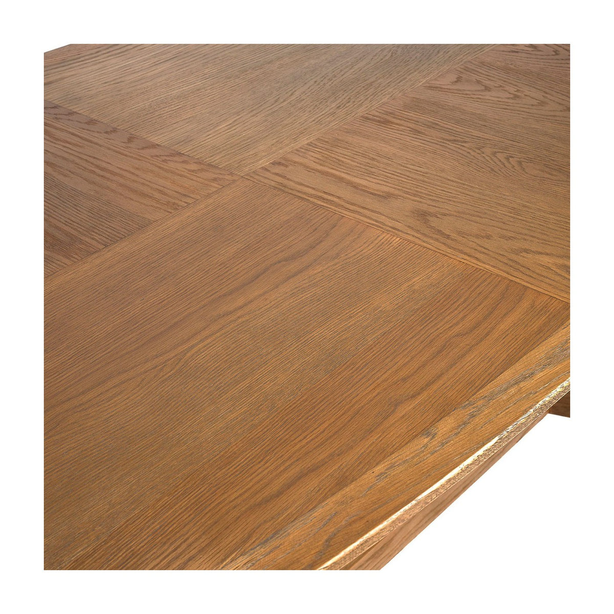 Mesa de comedor de roble natural de tablero irregular Santa Gertrudis