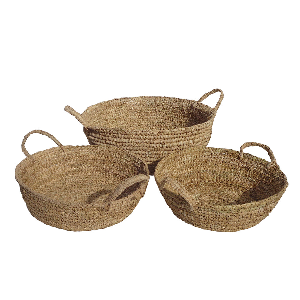 Set de 3 Cestos de Sisal