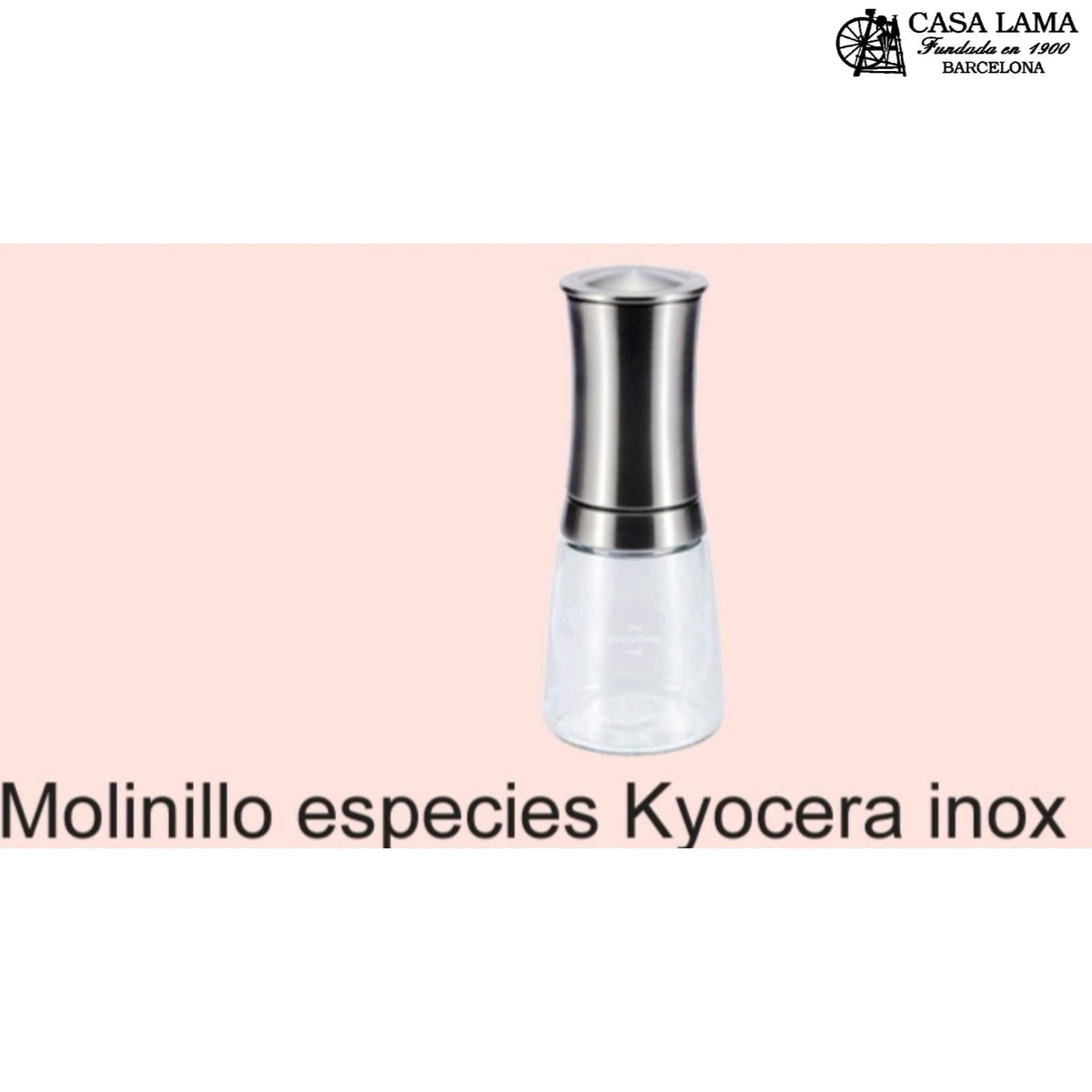 Molinillo de especias Kyocera de acero inoxidable