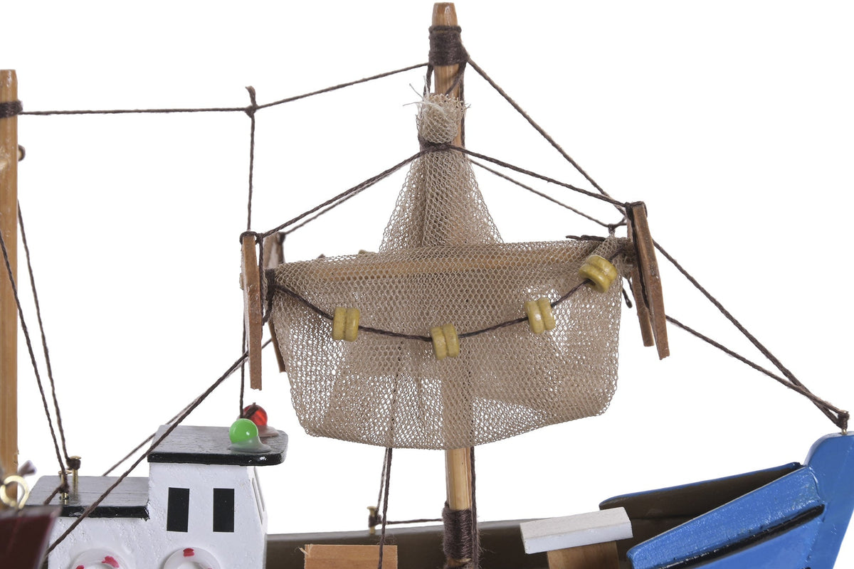 Barco pesquero decorativo de madera Bonito