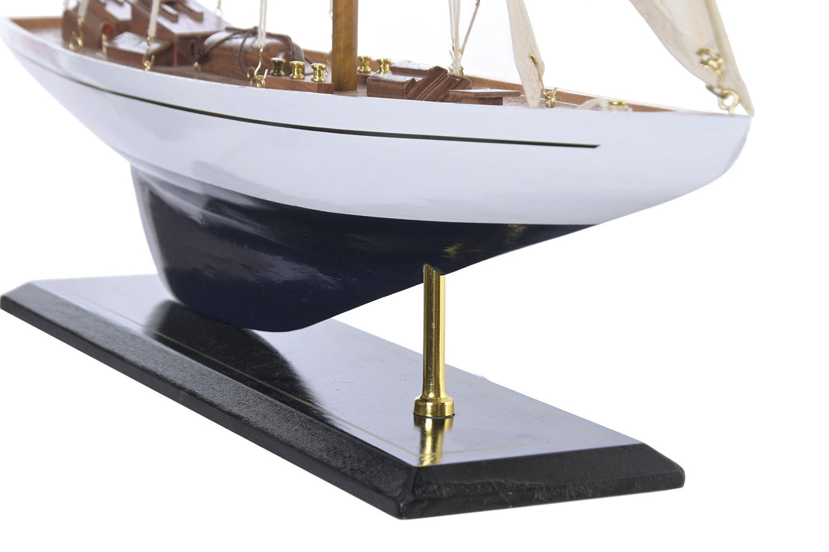 Velero decorativo de madera Regata