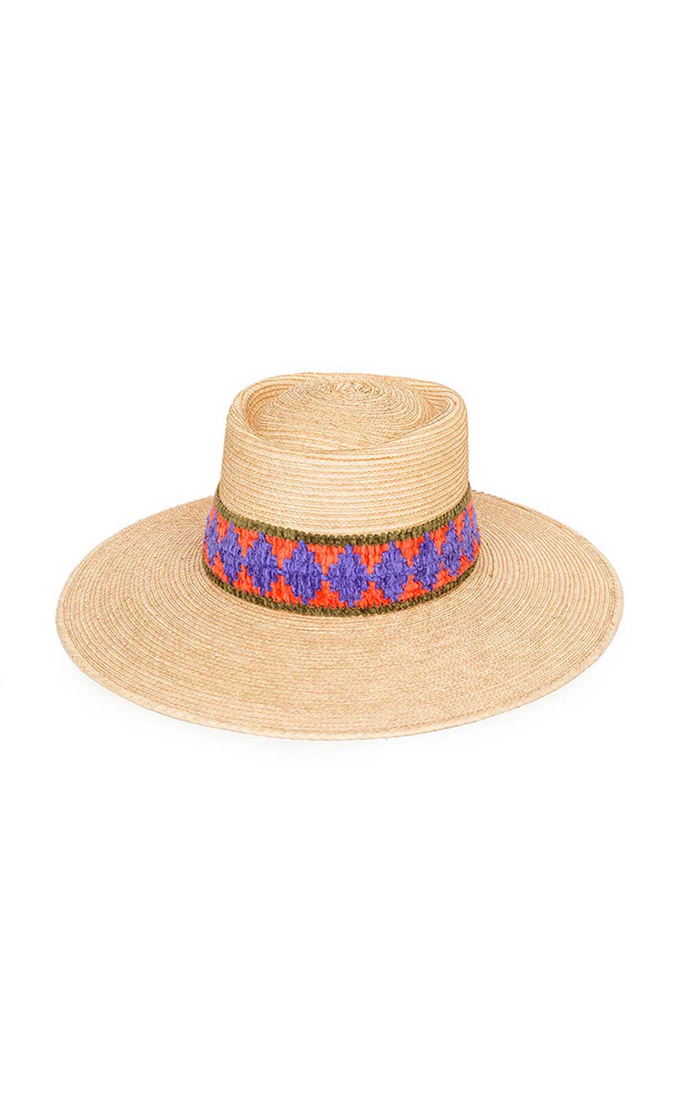 Sombrero Jalapa Kenia de Pino & Jacaranda, vista frontal