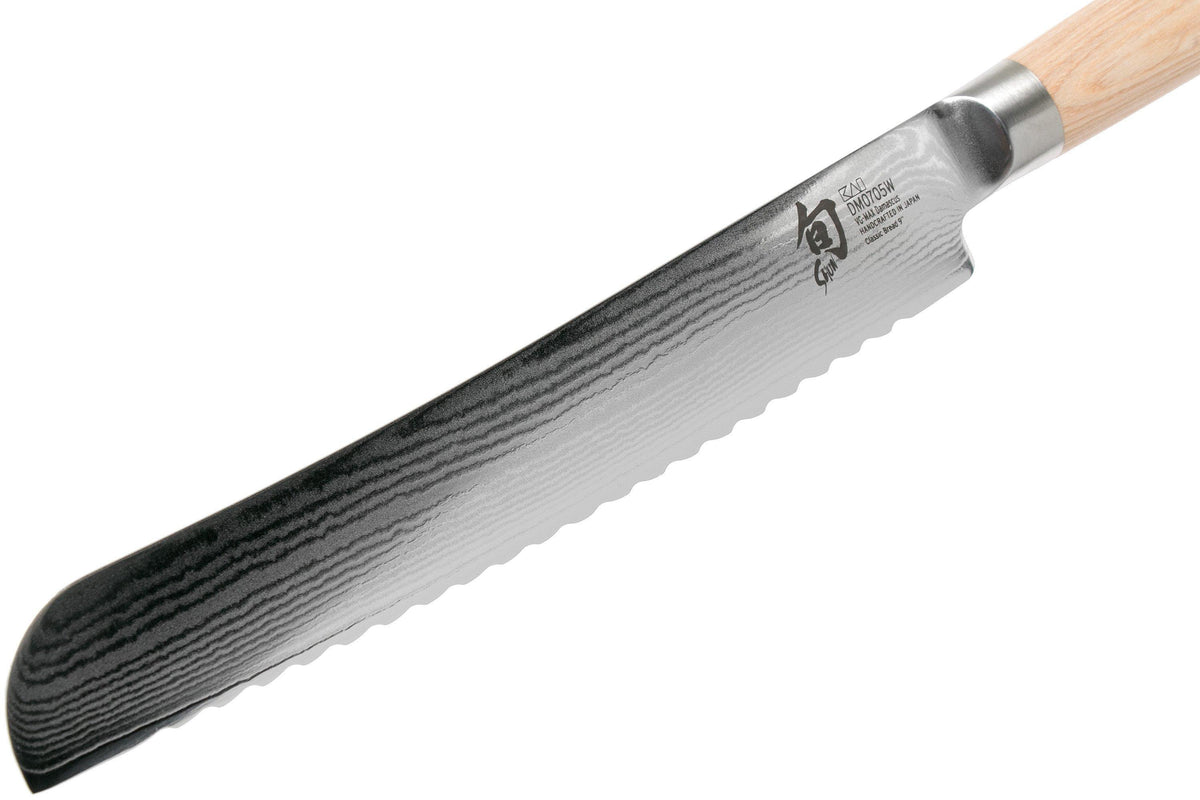 Cuchillo de pan Kai Shun Classic White 23 cm
