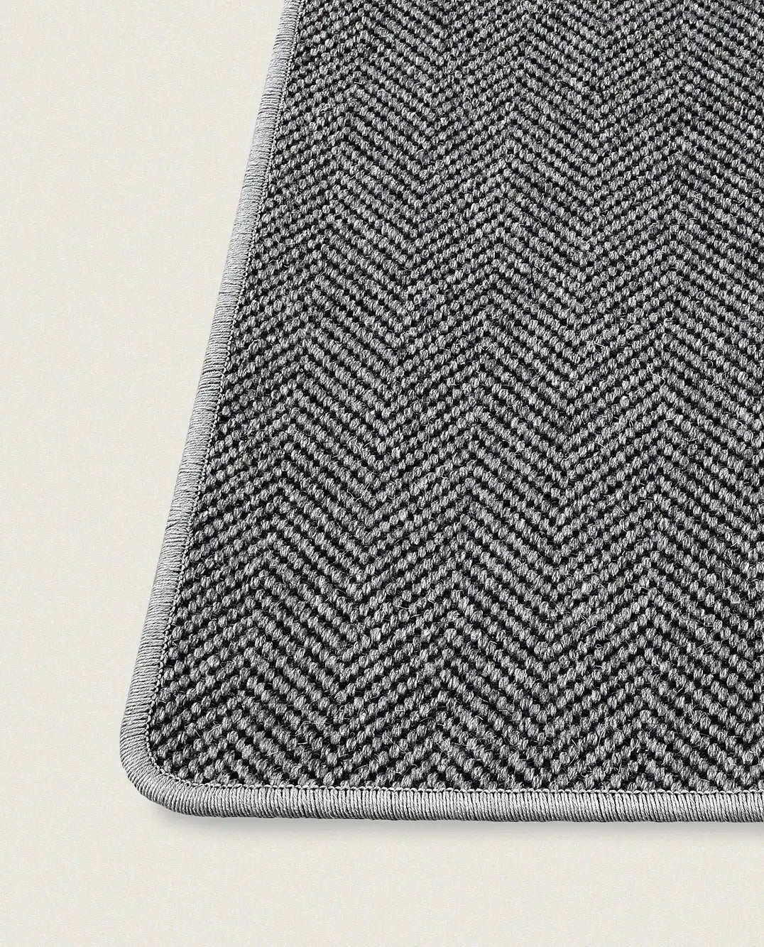 Alfombra rectangular de lana Nordica Chevron