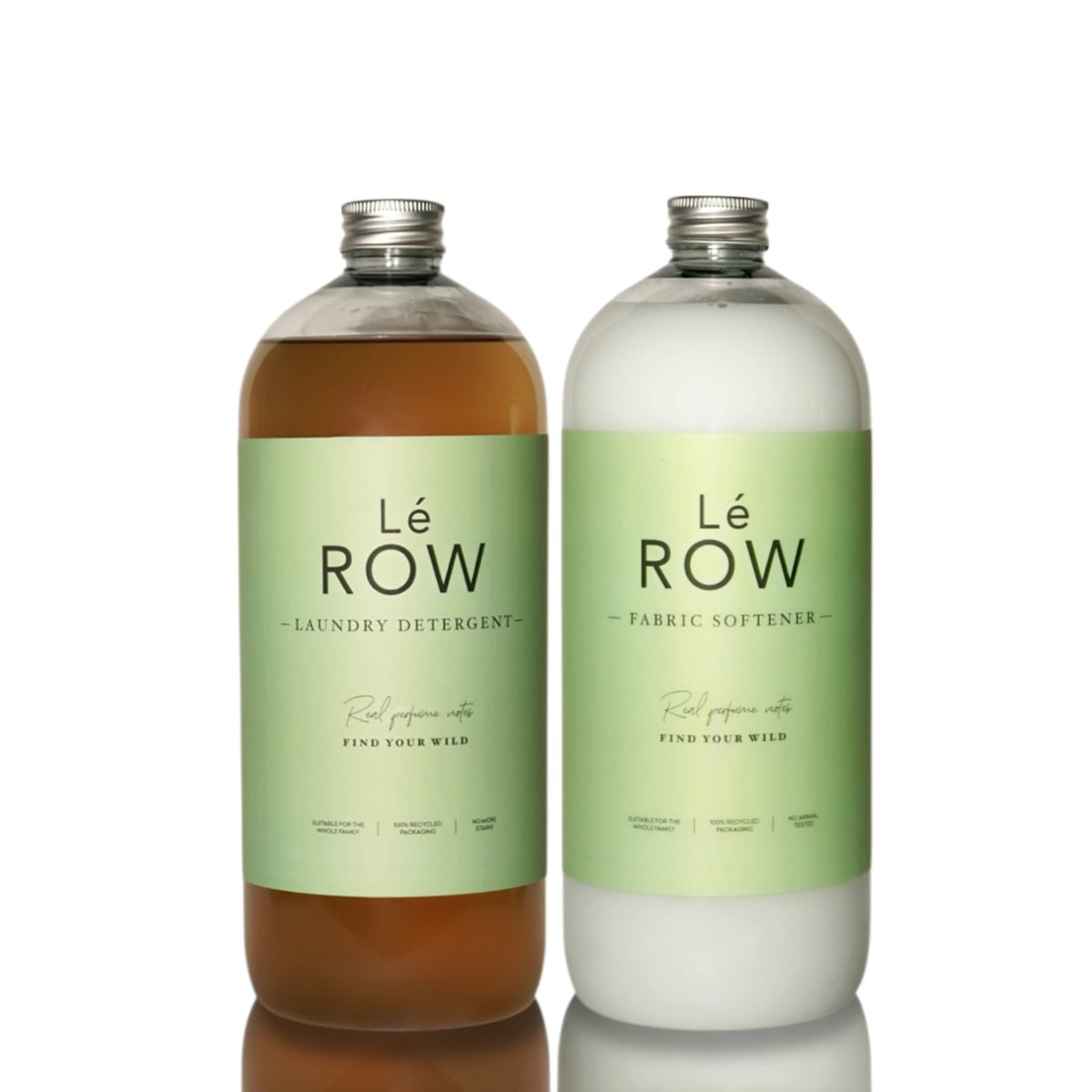 Set Find Your Wild Lé Row, detergente y suavizante 2x1000ml