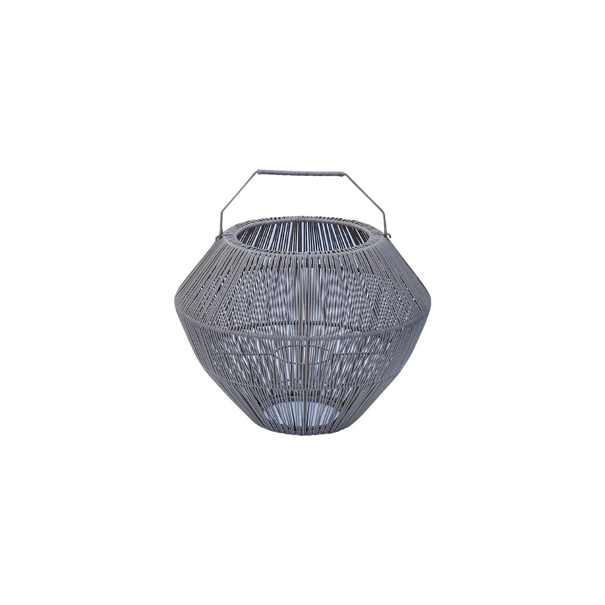 Farol pequeño de ratán sintético Alonissos