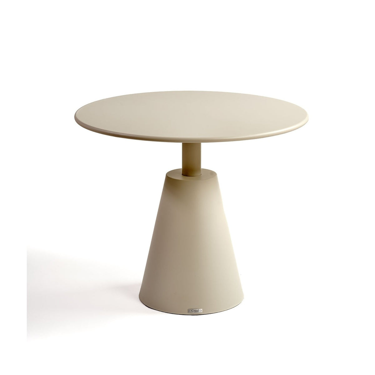 Mesa de comedor redonda de exterior con pata cónica Tinerhir