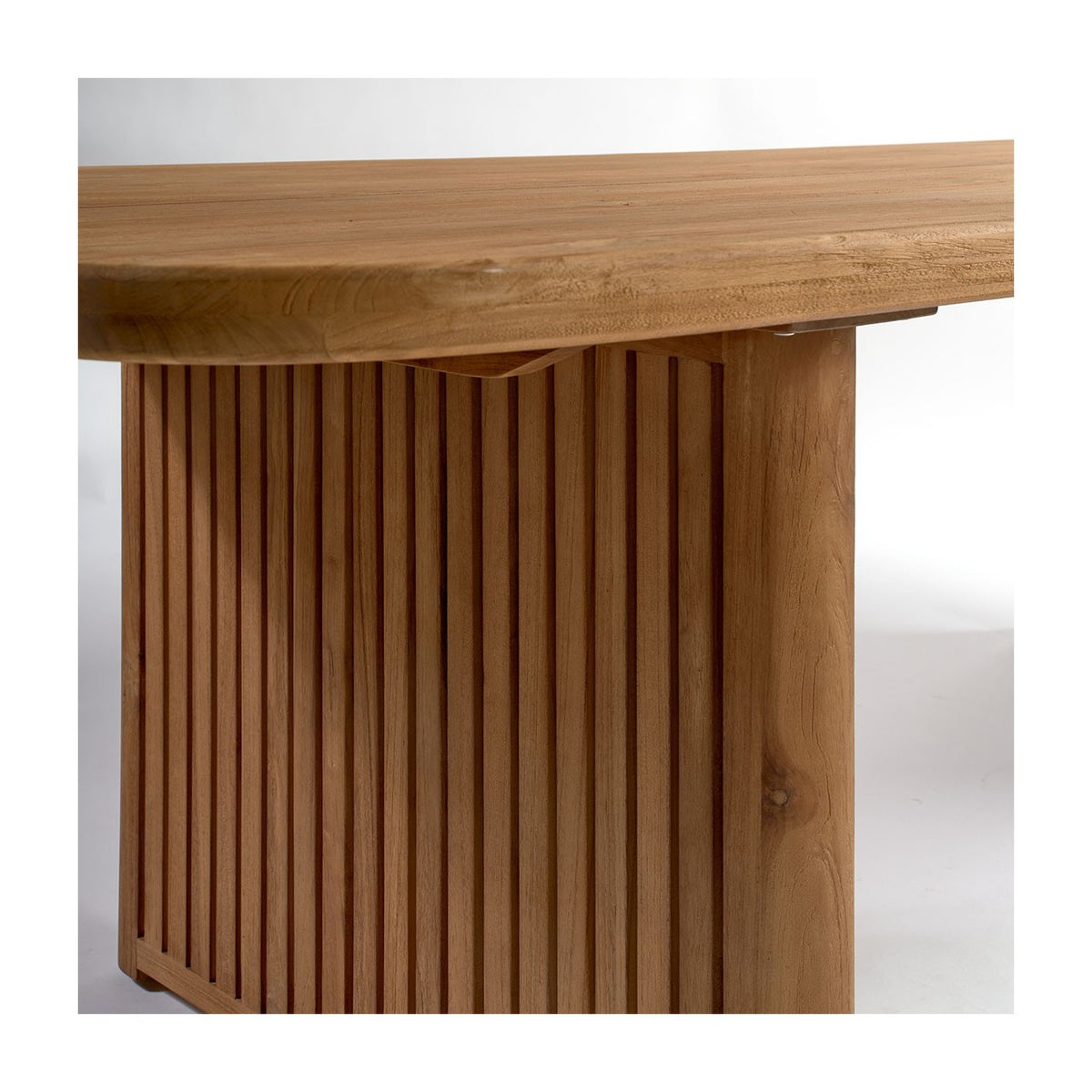 Mesa de comedor de teca para jardín 300 Orosei