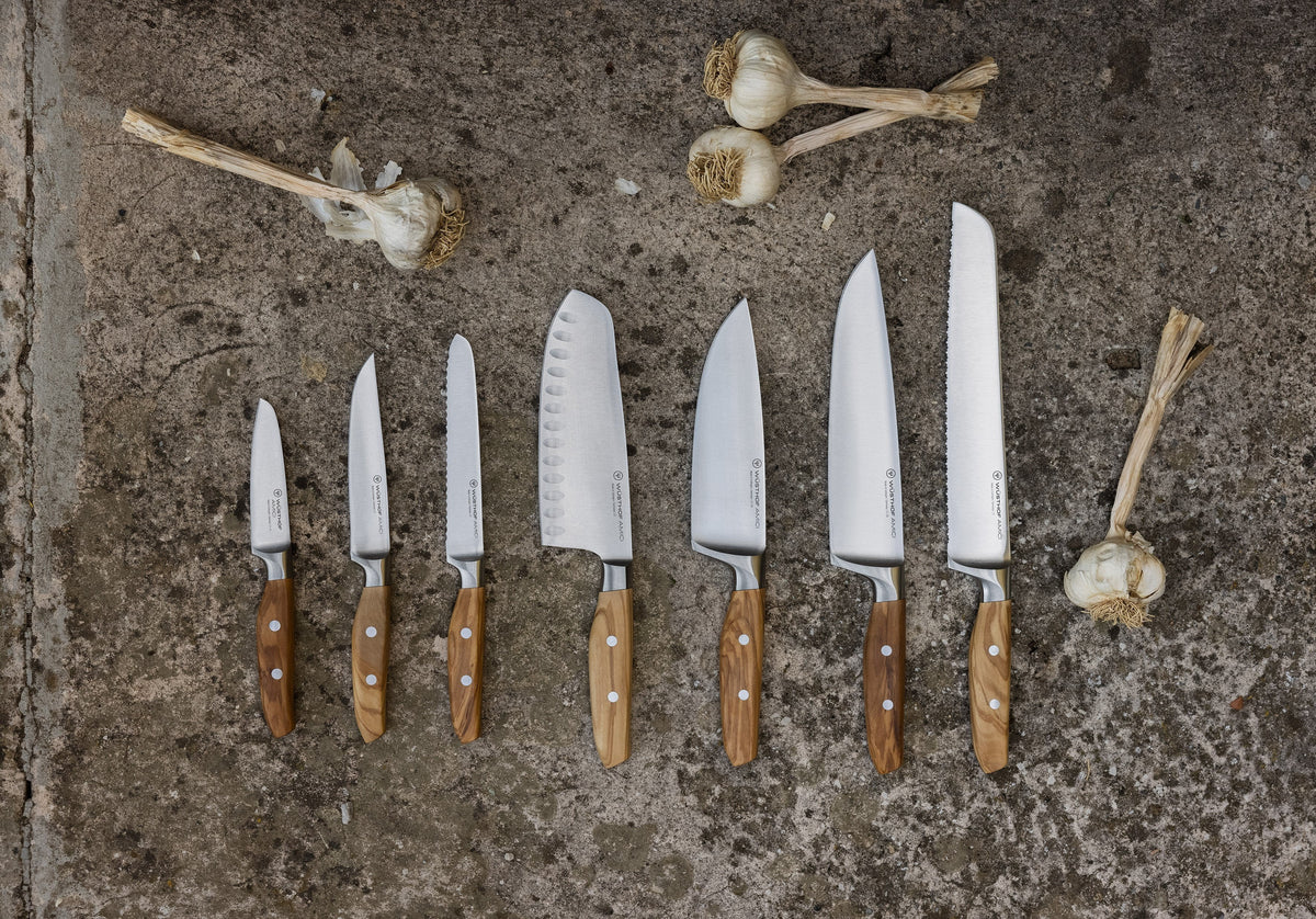 Cuchillo rotoku alveolado Wüsthof Amici 17 cm