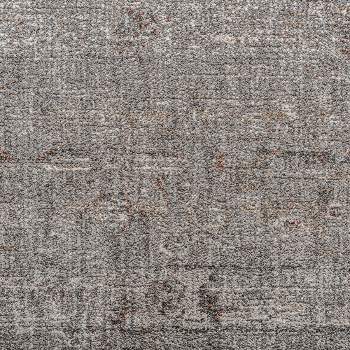Alfombra de poliéster gris Tallante