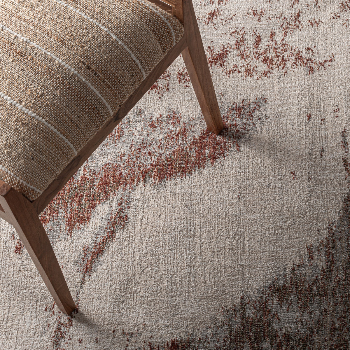 Alfombra de viscosa marrón Bolnuevo