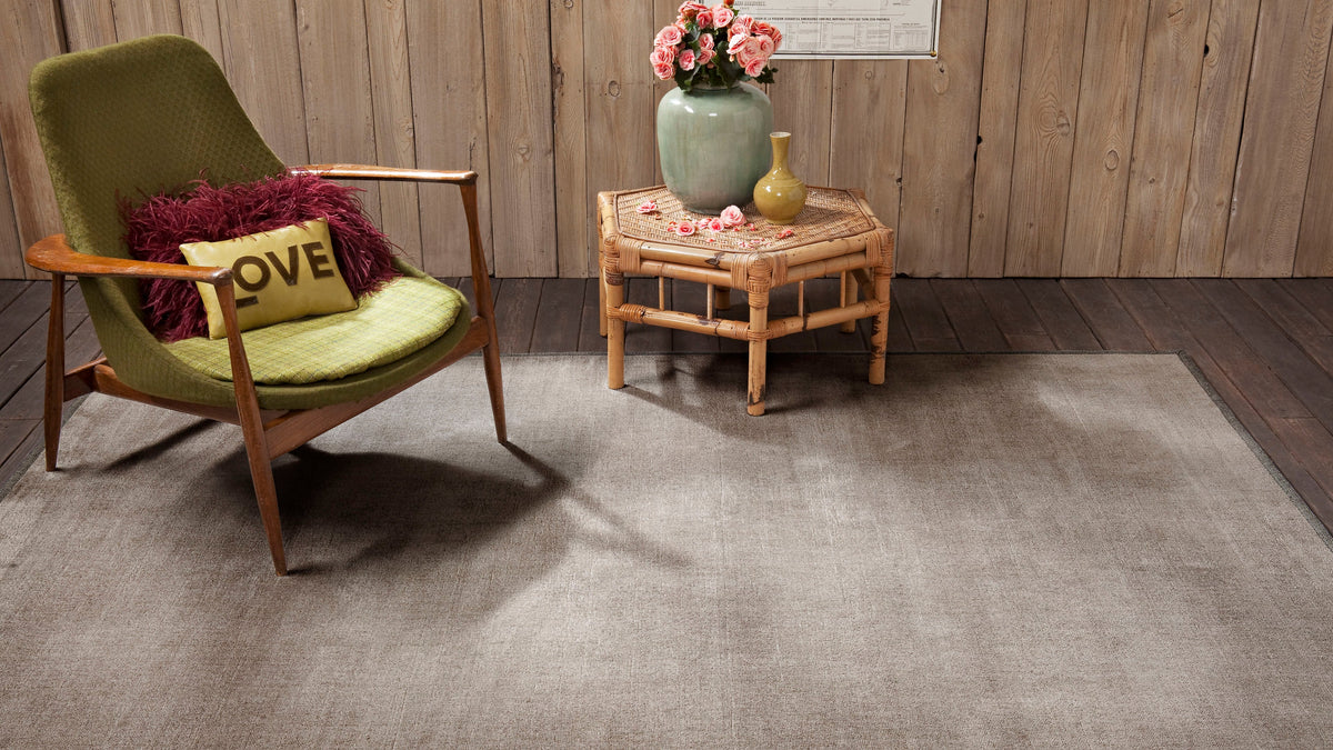 Alfombra rectangular de viscosa Epok