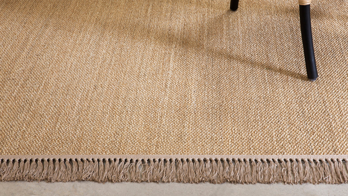 Alfombra rectangular de sisal Hebi