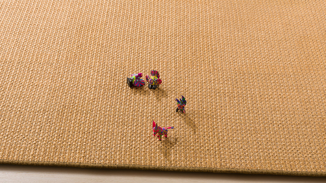 Alfombra rectangular de sisal Heneken