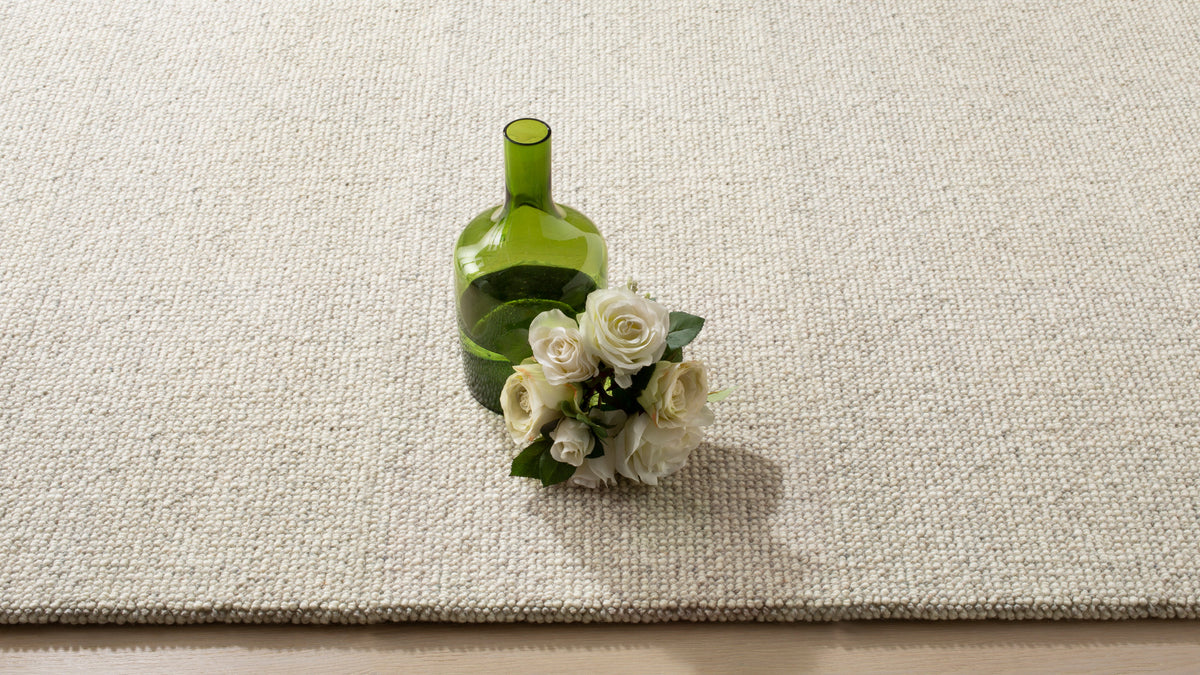 Alfombra rectangular de lana Hygge