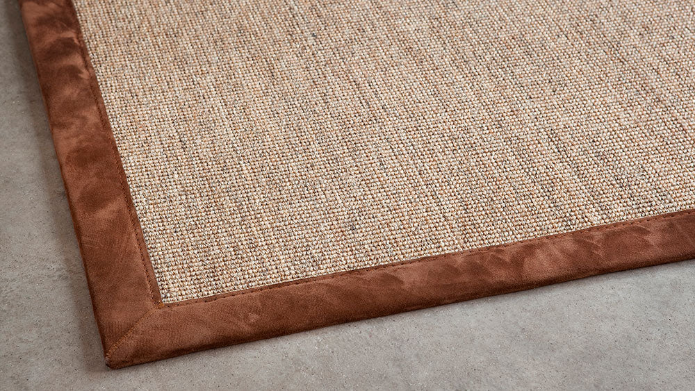 Alfombra redonda de sisal Kappa