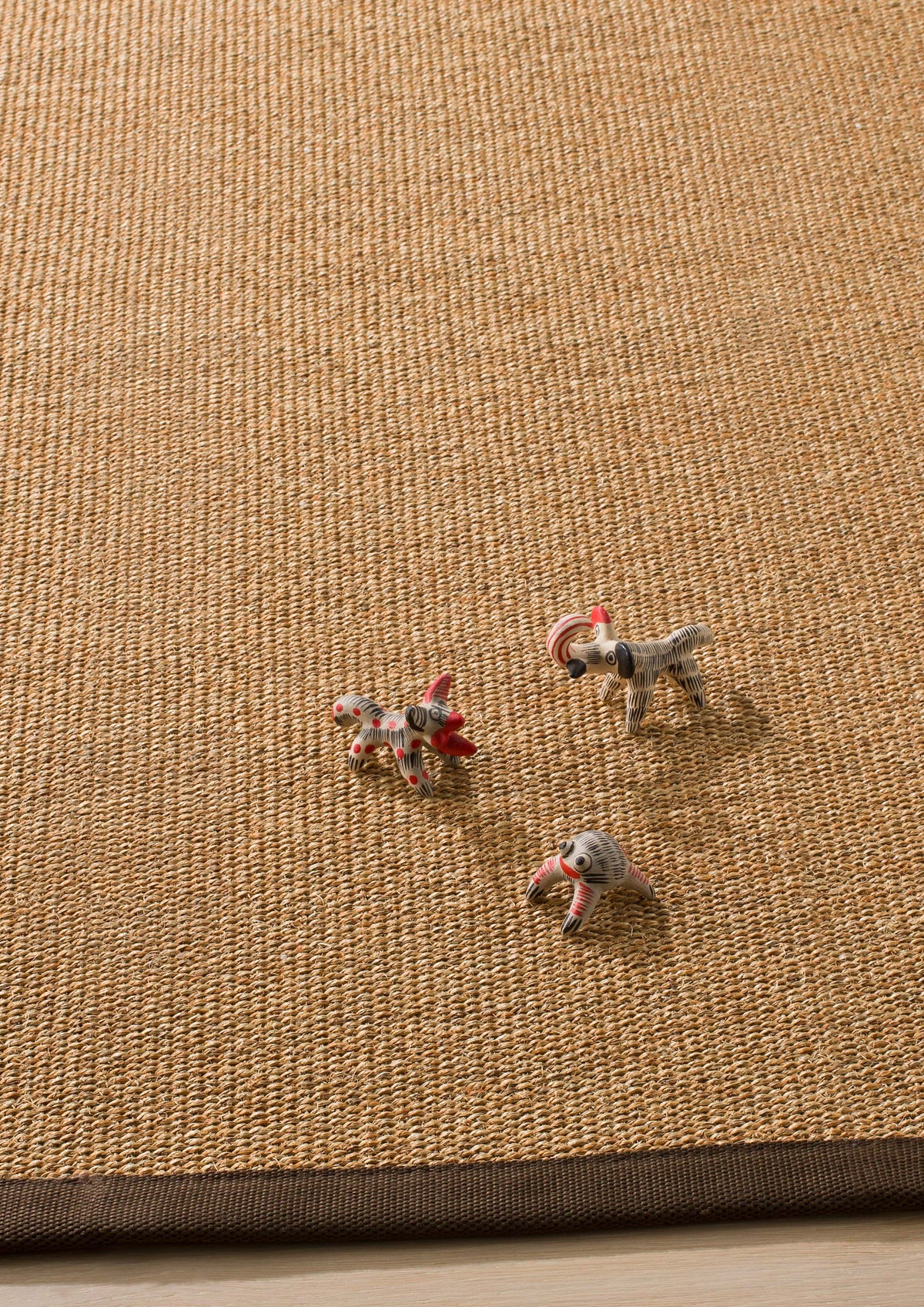 Alfombra rectangular de sisal Ki