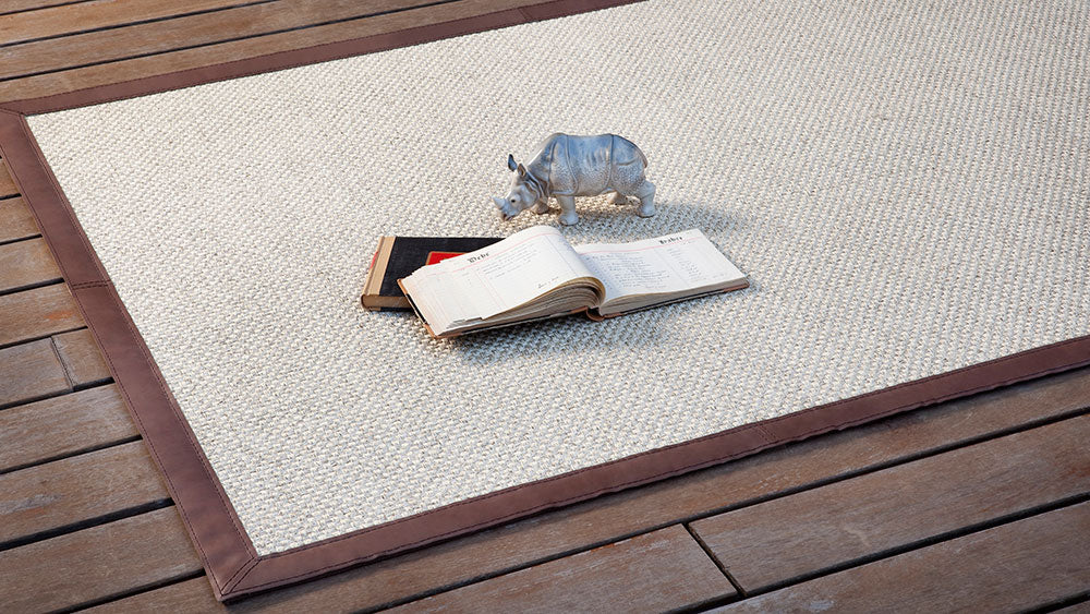 Alfombra rectangular de sisal Oni