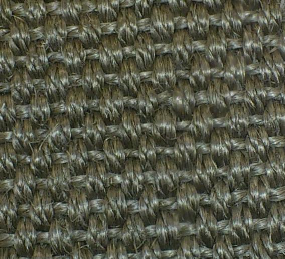 Alfombra redonda de sisal Tengu - 20 Plomo