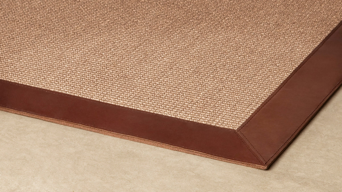 Alfombra rectangular de sisal Yukionna