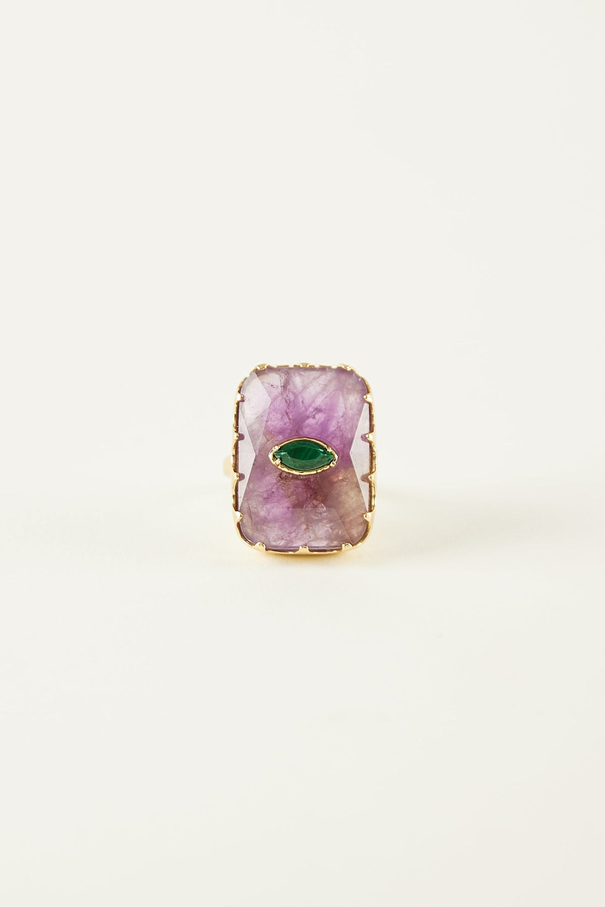 Anillo de piedra natural Sunset