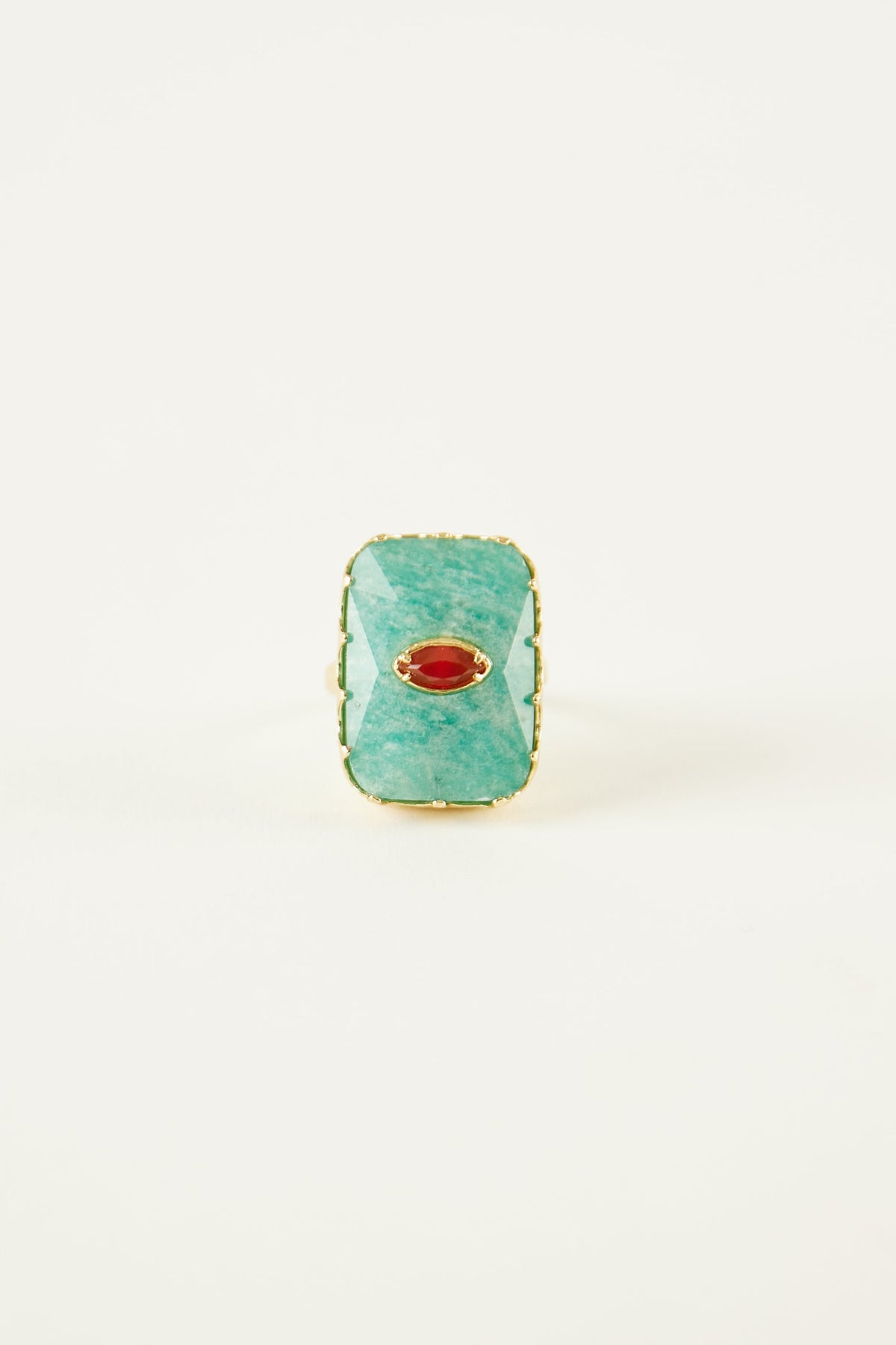 Anillo de piedra natural Sunset