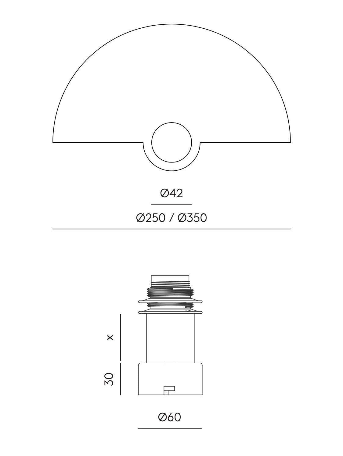 Aplique de Pared Haban - #pino_y_jacaranda#