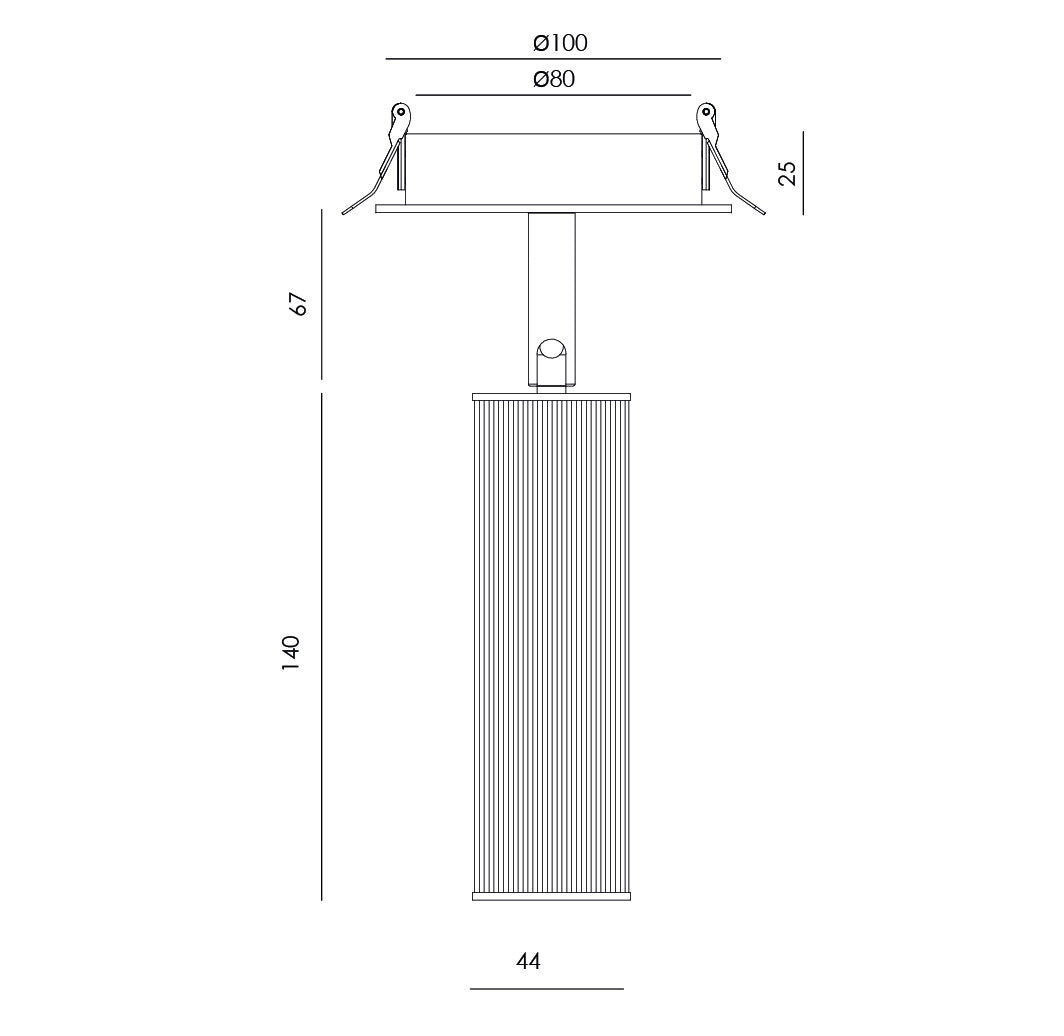 Foco Empotrable Dodo - T0315