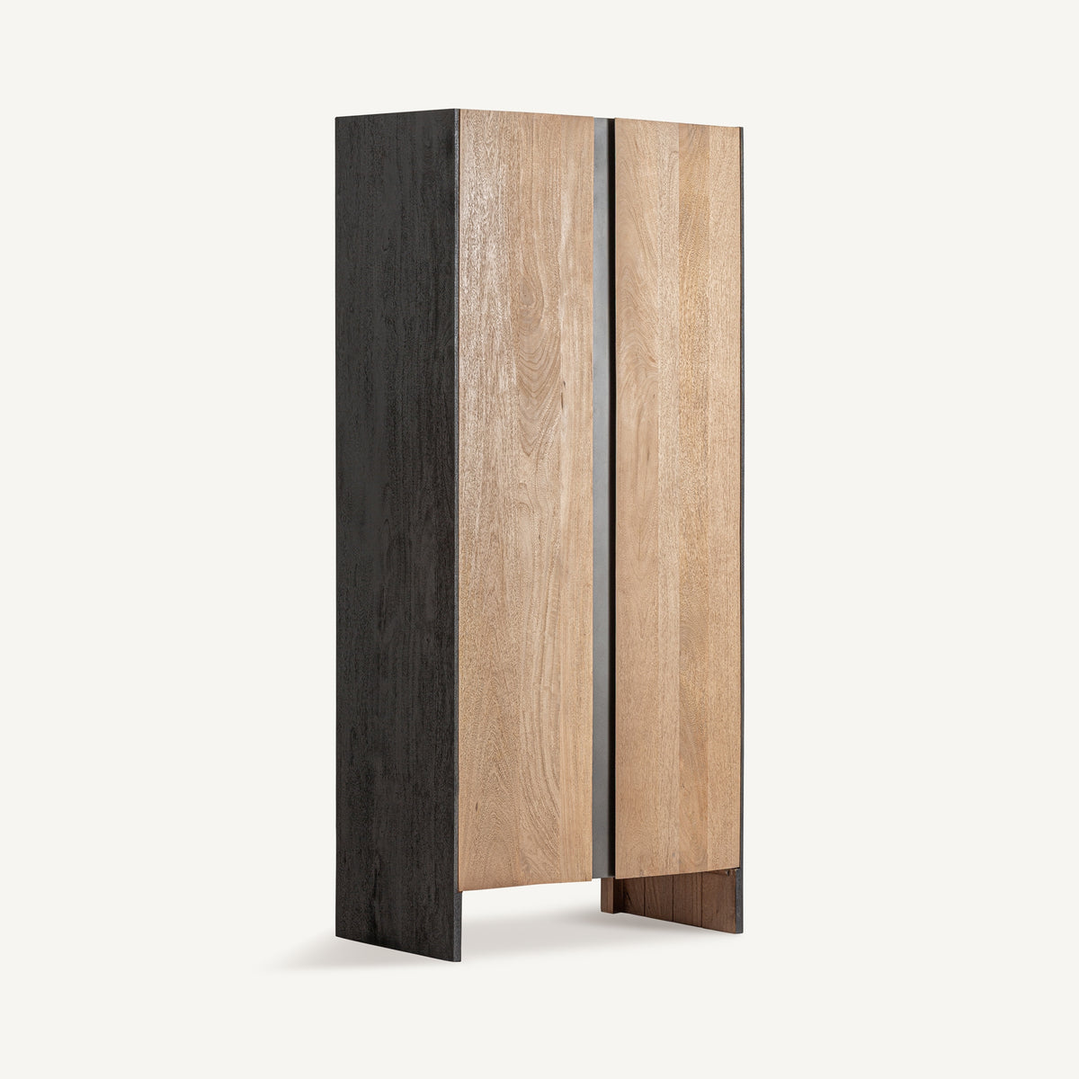 Armario de madera de mango y hierro Alaior