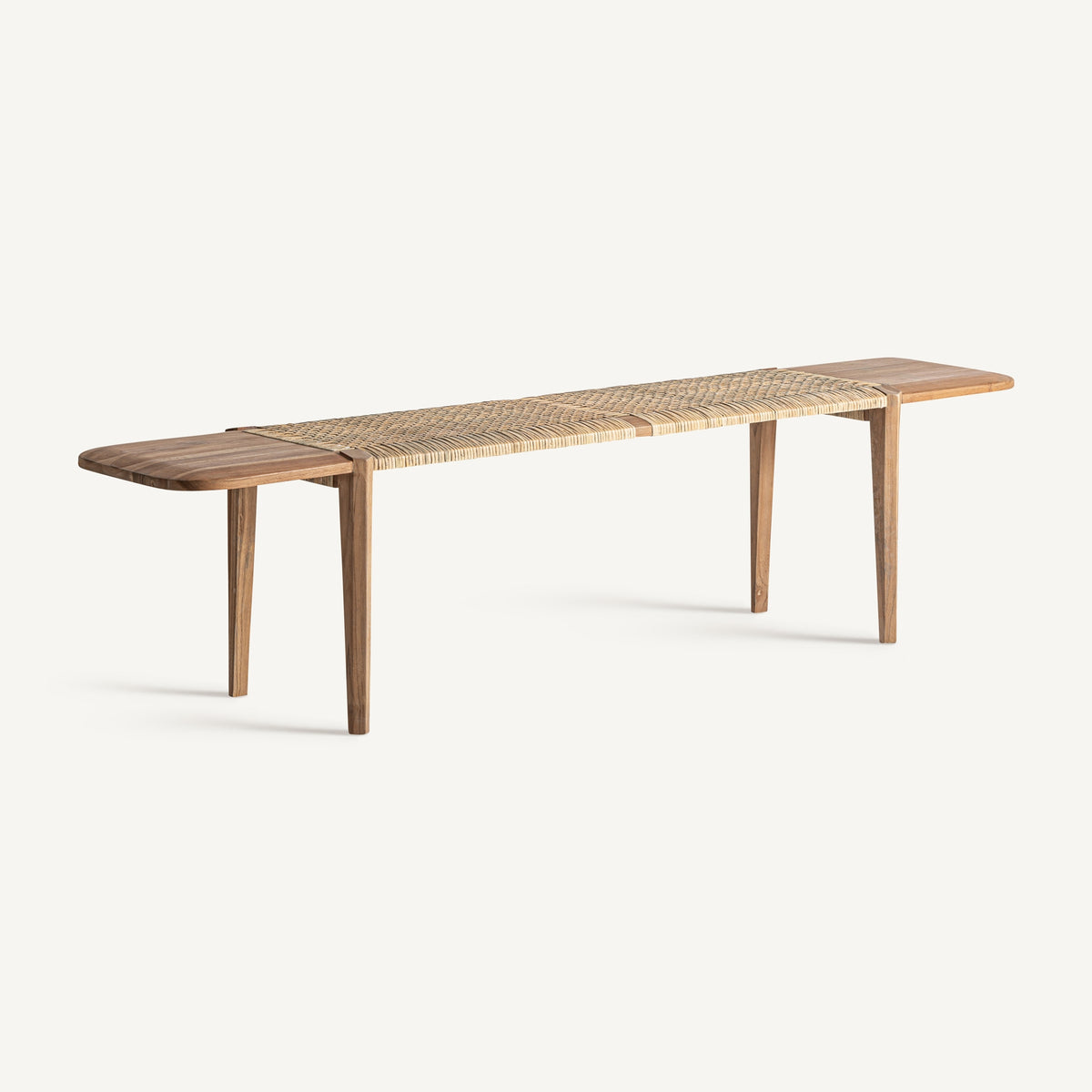 Banco de madera de teca Banyalbufar 180 cm