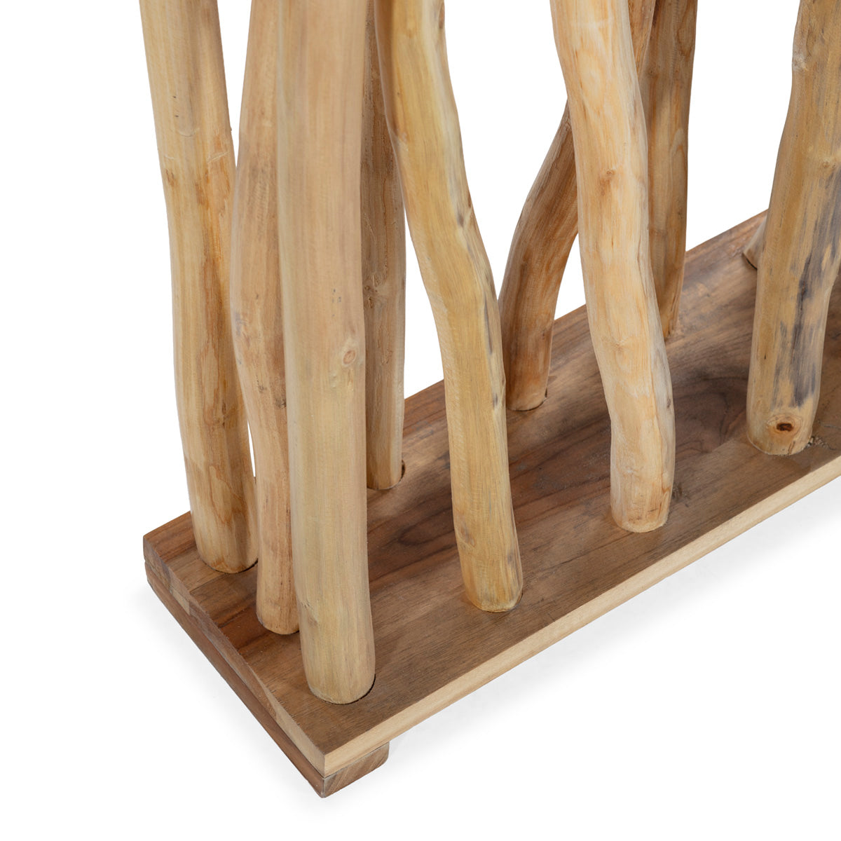 Biombo de madera de teca Sarno