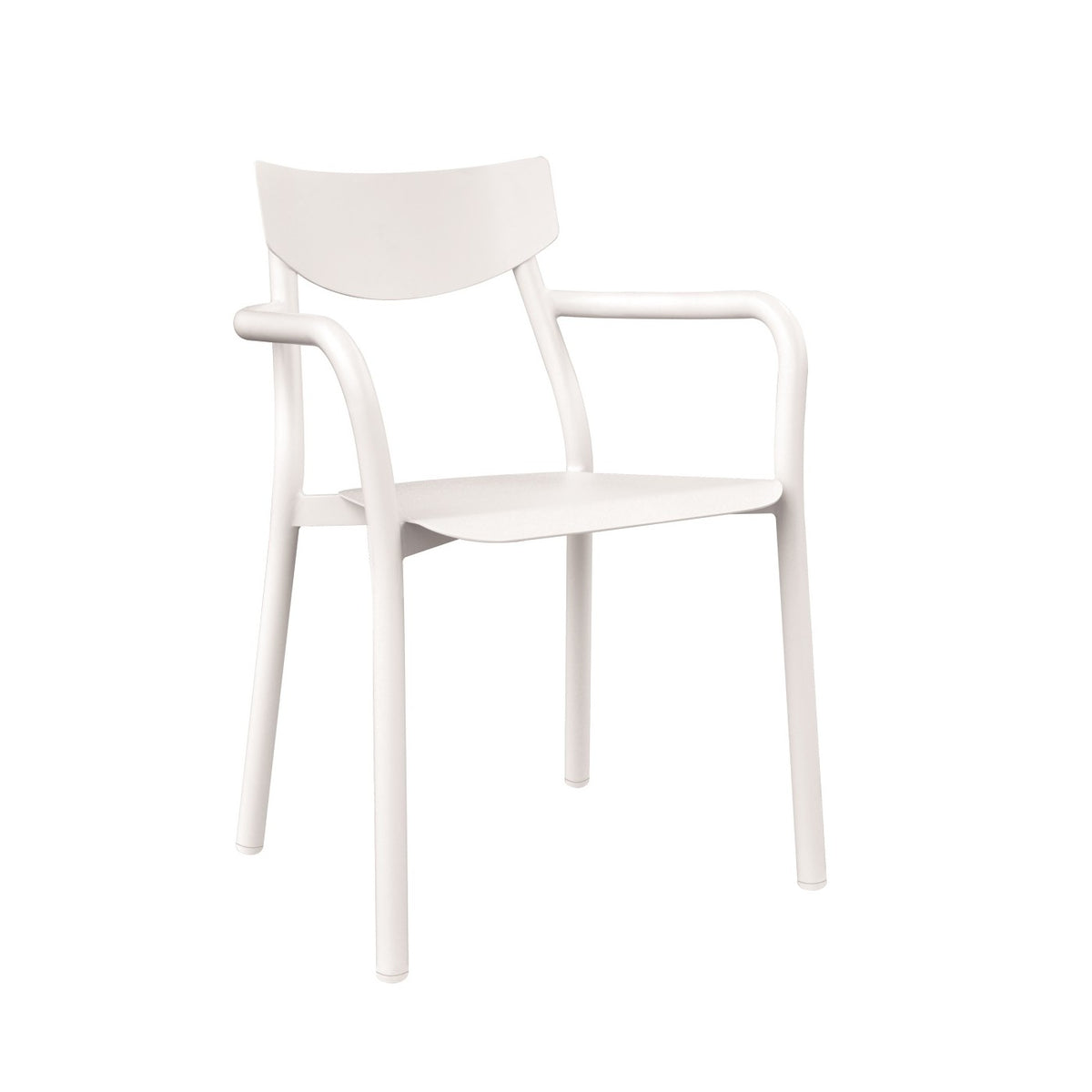 Set de 2 sillones de aluminio blanco Júzcar