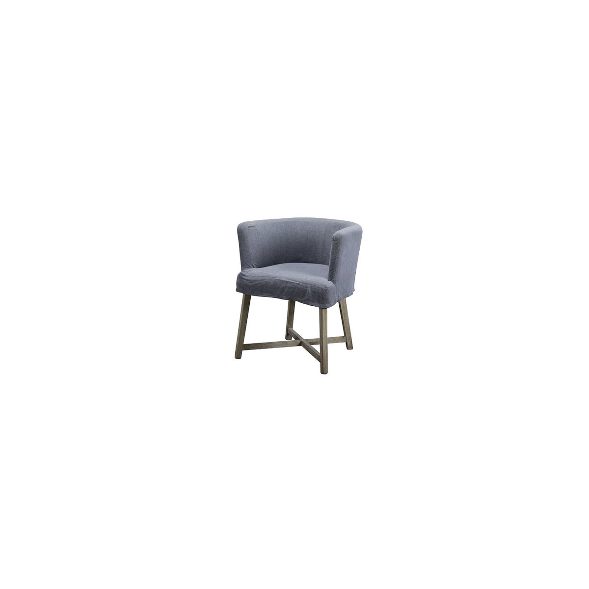 Sillón de lino gris desenfundable Archidona