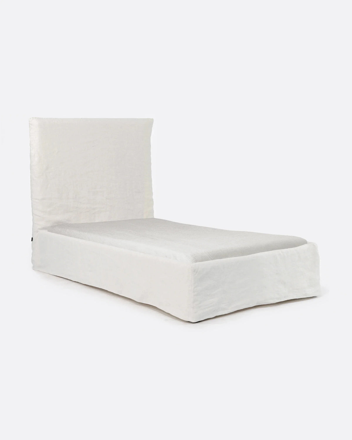 Cama con funda de lino Beethoven