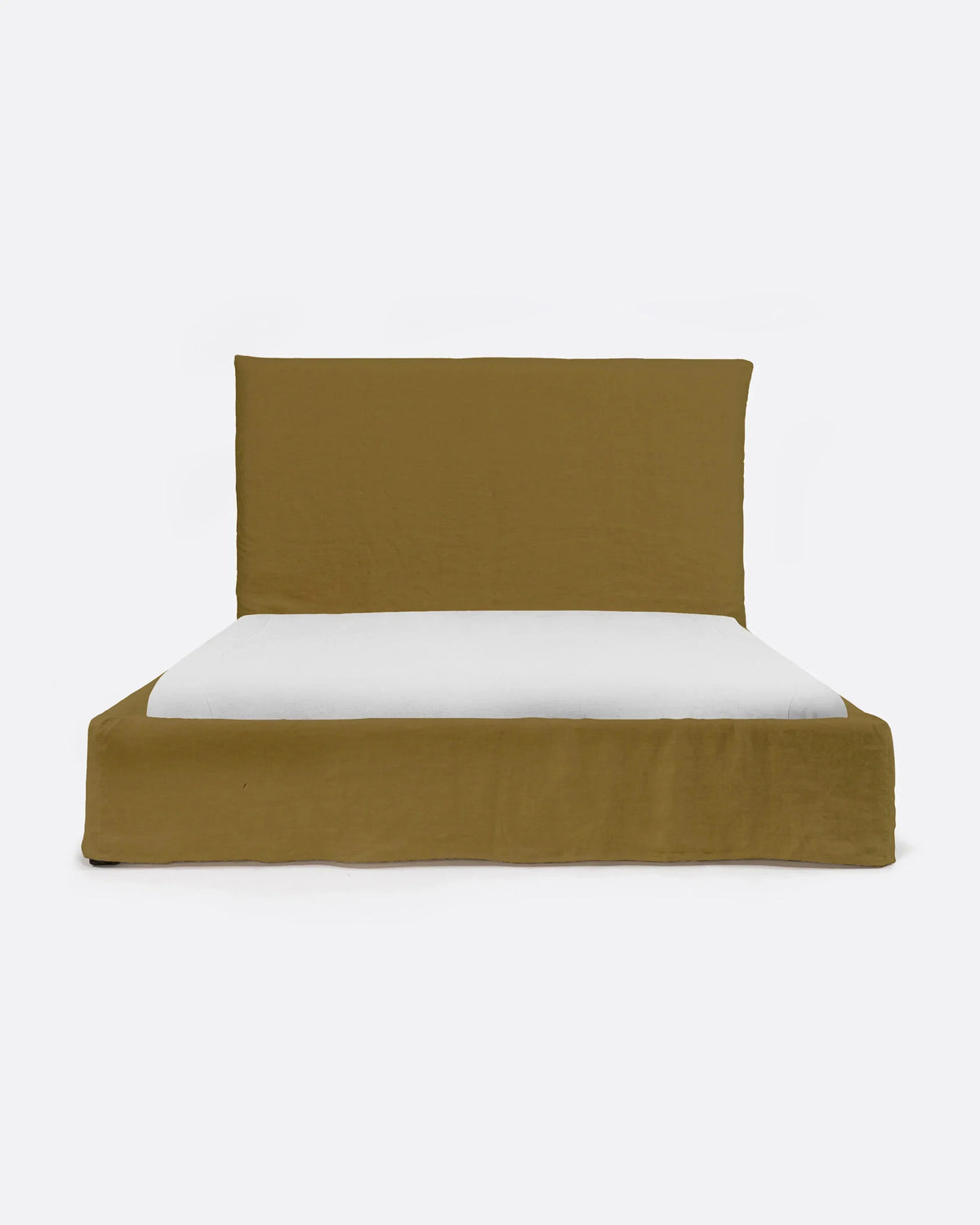 Cama con funda de lino Beethoven