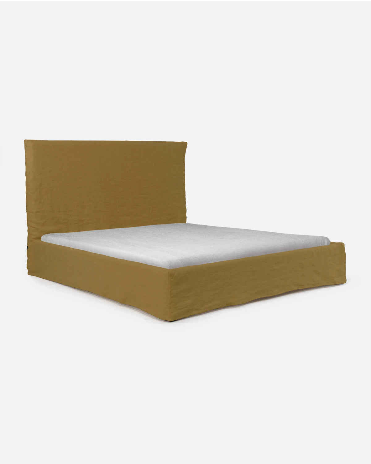 Cama con funda de lino Beethoven