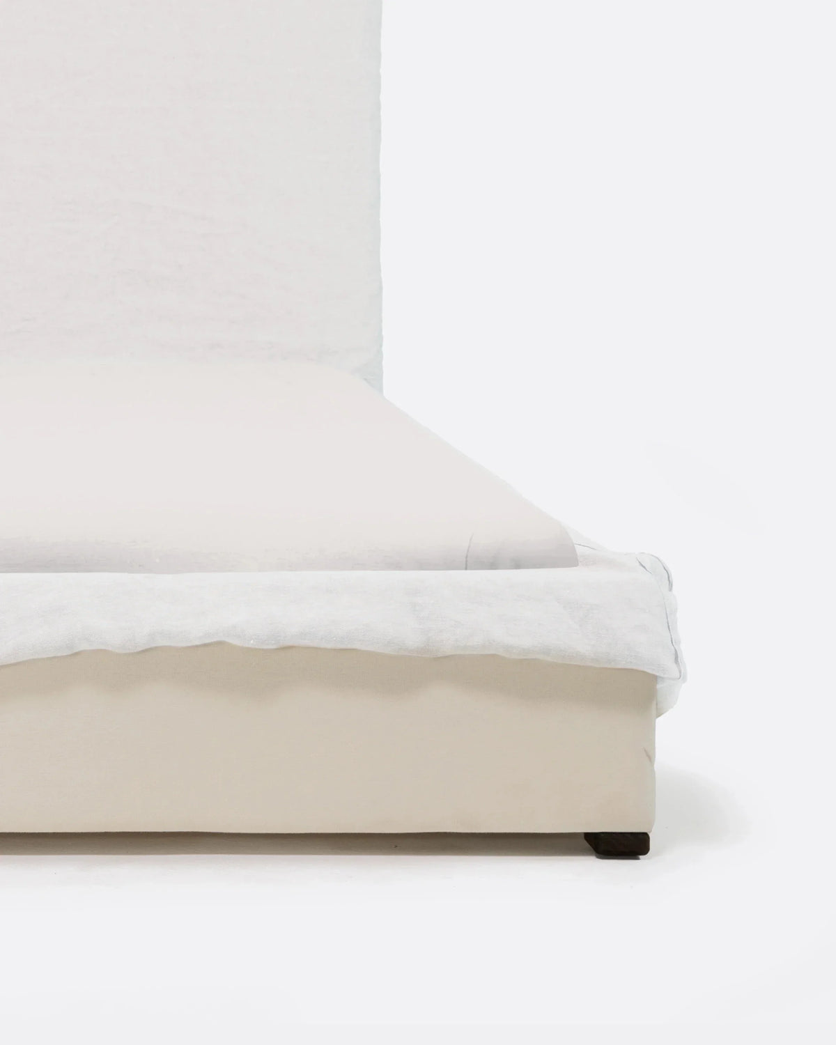 Cama con funda de lino Beethoven