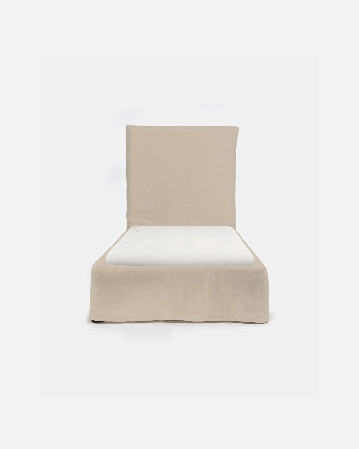 Cama con funda de lino Beethoven