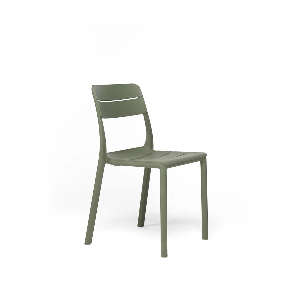 Silla de resina Cassia Nardi – Verde