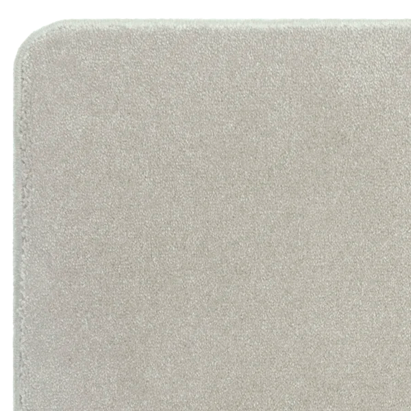 Alfombra rectangular de lana Castor