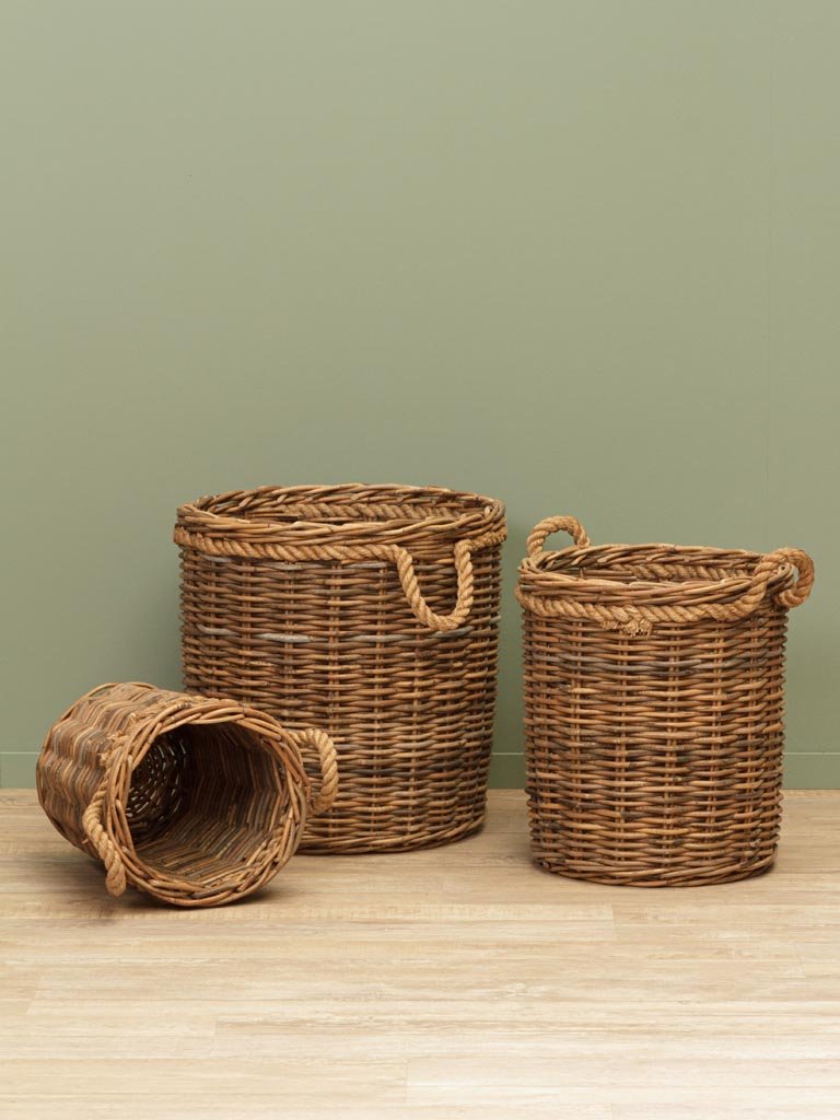 Cesta Redonda Alhambra - #pino_y_jacaranda#